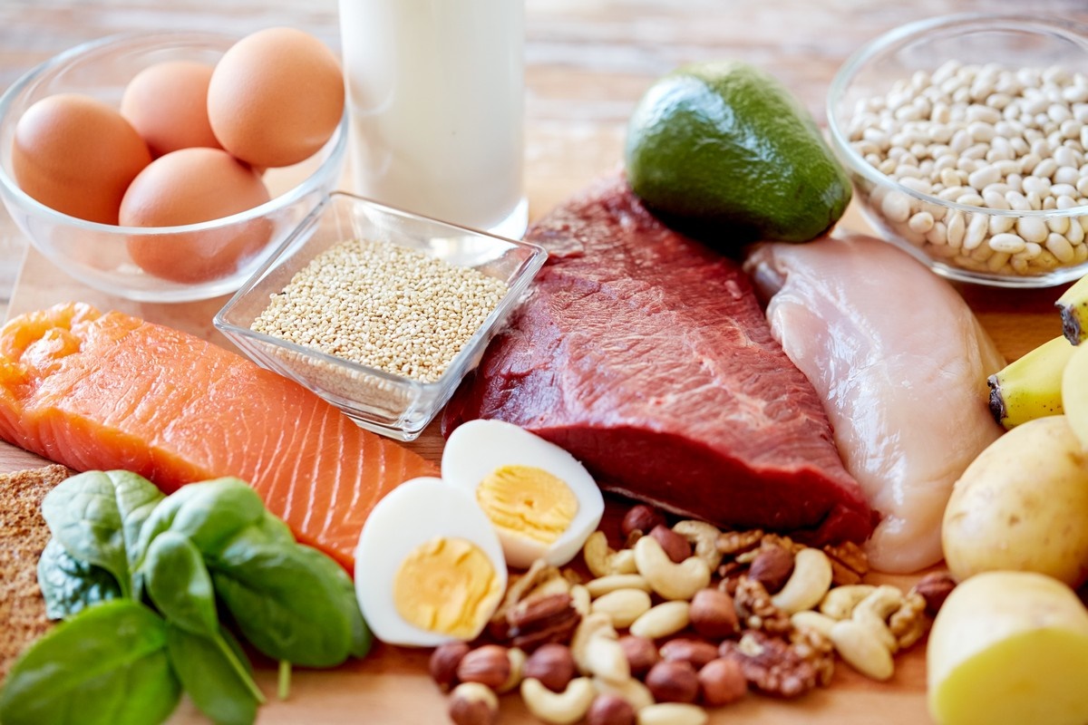 لاغری شکم و پهلو با افزایش مصرف پروتئین